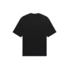 Balenciaga SS21 effen T-shirt met logo-opdruk voor heren, korte mouwen, zwart 612966TJV871070
