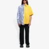 Balenciaga SS21 gestreept shirt met losse mouwen voor heren 658850TIM369086