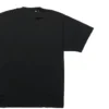 Balenciaga SS21 heren-T-shirt met alfabetprint, gatenpatroon, ronde hals en korte mouwen, zwart 651795TKVB81070