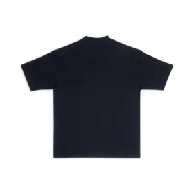 Balenciaga SS21 heren T-shirt met logo-opdruk, korte mouwen, zwart 612966TIV541070