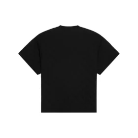 Balenciaga SS21 heren-T-shirt met logo-opdruk, los model, ronde hals, korte mouwen, zwart 641675TKV711069