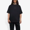Balenciaga SS21 heren-T-shirt met logo-opdruk, los model, ronde hals, korte mouwen, zwart 641675TKV711069