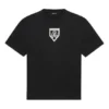 Balenciaga SS21 heren T-shirt met print, ronde hals en korte mouwen, zwart 651795TKV771070