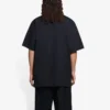 Balenciaga SS21 heren T-shirt met print, ronde hals en korte mouwen, zwart 651795TKV771070