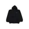 Balenciaga SS21 herenjas met rits en lange mouwen, zwart 641659TIV551070