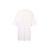 Balenciaga SS21 katoenen T-shirt met logo, ronde hals en korte mouwen voor heren, wit 641655TJV879040