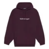 Balenciaga SS21 Logo voor heren, paars 570811TJVA35182