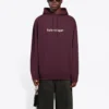 Balenciaga SS21 Logo voor heren, paars 570811TJVA35182