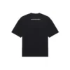 Balenciaga SS21 Love T-shirt met korte mouwen voor heren, zwart 612966TJVL51070