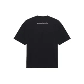 Balenciaga SS21 Love T-shirt met korte mouwen voor heren, zwart 612966TJVL51070