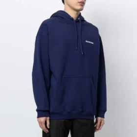 Balenciaga SS21 voor heren met alfabetprint, klassiek blauw 600583TIV843967