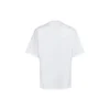 Balenciaga SS21 Word-shirt met korte mouwen voor heren, wit 641613TJVI59040