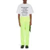 Balenciaga SS21 Word-shirt met korte mouwen voor heren, wit 641613TJVI59040
