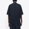 Balenciaga Symbolic T-shirt met ronde hals en alfabetprint, korte mouwen, zwart, heren 620969TIV501070