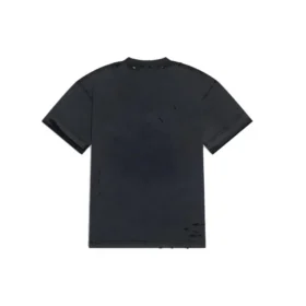 Balenciaga T-shirt, medium pasvorm “Zwart” 612966TLVJ11074
