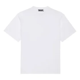 Balenciaga T-shirt met lachend gezicht, korte mouwen, wit, heren 651795TKV769140