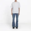 Balenciaga Tech T-shirt met korte mouwen voor heren, wit 556133TDV209000