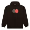 Balenciaga Uniform Plush Loose Classic Zwart voor heren 620973TIV801000