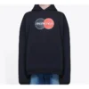 Balenciaga Uniform Plush Loose Classic Zwart voor heren 620973TIV801000