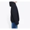 Balenciaga Uniform Plush Loose Classic Zwart voor heren 620973TIV801000