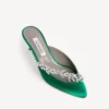 Balenciaga voor dames | Manolo Blahnik muiltje in de kleur ‘grass’