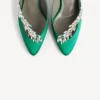 Balenciaga voor dames | Manolo Blahnik muiltje in de kleur ‘grass’