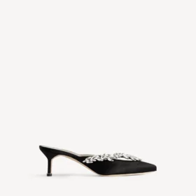 Balenciaga voor dames | Manolo Blahnik muiltje in zwart