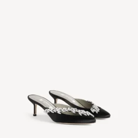 Balenciaga voor dames | Manolo Blahnik muiltje in zwart