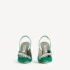 Balenciaga voor dames | Manolo Blahnik slingback in de kleur ‘grass’
