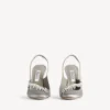 Balenciaga voor dames | Manolo Blahnik slingback in grijs plume