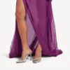 Balenciaga voor dames | Manolo Blahnik slingback in grijs plume