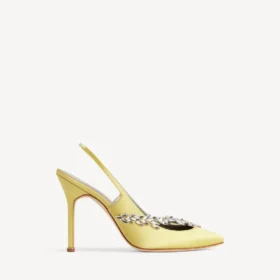 Balenciaga voor dames | Manolo Blahnik slingback in limoen