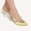 Balenciaga voor dames | Manolo Blahnik slingback in limoen