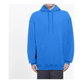 Balenciaga voor heren met logo op de achterkant en alfabetprint, blauw 570811THV798077