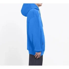 Balenciaga voor heren met logo op de achterkant en alfabetprint, blauw 570811THV798077