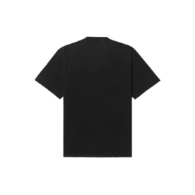 Balenciaga voor heren met Rammstein-bandmotief, crossover, korte mouwen, zwart 651795TLV511000