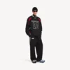 Balenciaga voor heren | NBA-samenwerking oversized joggingbroek in zwart/wit