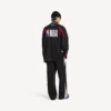 Balenciaga voor heren | NBA-samenwerking: oversized T-shirt met lange mouwen in zwart/multicolor