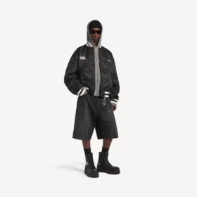 Balenciaga voor heren | NBA-samenwerkingsjassie in zwart