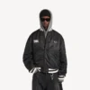 Balenciaga voor heren | NBA-samenwerkingsjassie in zwart