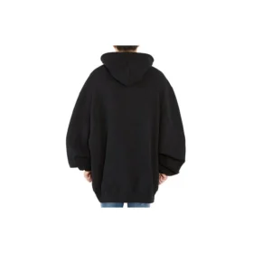 Balenciaga voor heren, zwart met sloganprint, zwart 641679TJV771000