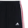 Balenciaga x adidas fleece baggy joggingbroek “Black White Red” 723970TNVN56278