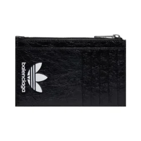 Balenciaga x adidas lange portemonnee voor munten en pasjes “Black” 721896210M61091