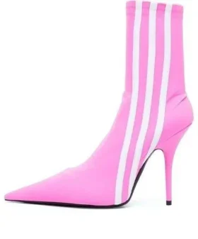 Balenciaga x adidas Originals Knife 110 mm Enkellaarsjes “Pink” 724073W2ES15090