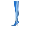 Balenciaga x adidas Originals Knife Over The Knee-enkellaarsjes “Blue” 724074W2ES14090