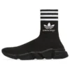 Balenciaga x adidas Originals Speed 1.0 Sneakers “Black” 717589WBDV11009