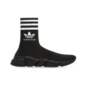 Balenciaga x adidas Originals Speed 1.0 Sneakers “Black” 717589WBDV11009