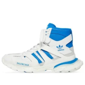 Balenciaga x adidas Originals Track Forum Sneakers “White Blue” 712828W3CZ19040
