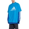 Balenciaga x adidas oversized T-shirt “Blue” 731769TNVP34024