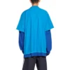 Balenciaga x adidas oversized T-shirt “Blue” 731769TNVP34024